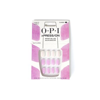 OPI Xpress ON Artificial Nails I lilac It, I Love It Classic Round