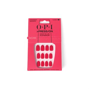OPI Xpress ON Artificial Nails Strawberry Margarita Classic Round