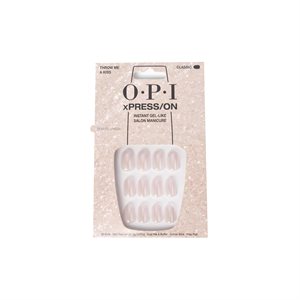 OPI Xpress ON Artificial Nails Throw Me a Kiss Classic Round