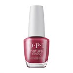 OPI Nature Strong Lacquer Give a Garnet 15ml (Vegan) -