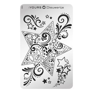 YOURS Loves Dee WINTERFUL Stamping Plate