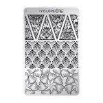 YOURS Loves Fee FALLING FLORAL Stamping Plate -