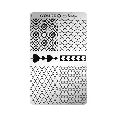 YOURS Loves Trendy Netting Plaquette +