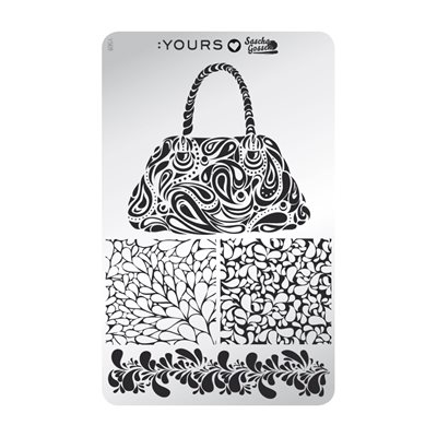 YOURS Loves Sascha HOLD MY PURSE Plaquette -