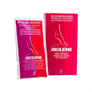Akileine Sels de Bain Relaxant pour Pieds 2x150 gr