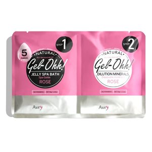 AVRY Gel-Ohh Jelly Spa Pedi Bath - Rosa