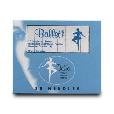 Insulated Ballet Needle F5 (50) 1 Piece