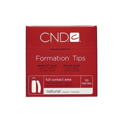 CND Formation Tips Natural #6 50pk -