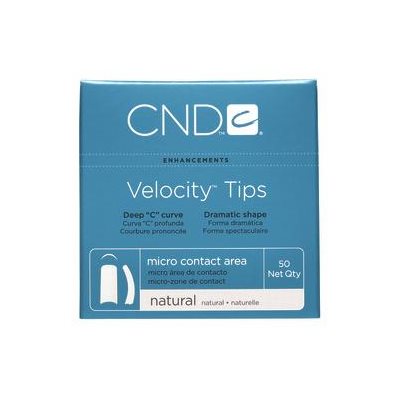 CND Velocity Pointe Natural #10 50pk -