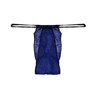 Disposable Blue Bikini String 100 units -