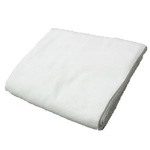 FLAT DRAP FLANNEL WHITE 42'' x 72 inches