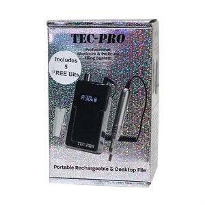 TecPro Electric Nail File Black 30k