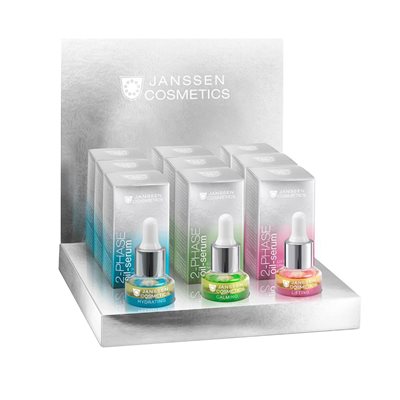 Janssen Exhibidor Suero Aceite 2-phases vacio Edicion limitada -
