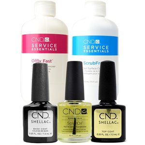 CND Shellac traitement pour vos ongles Kit