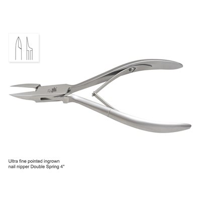 MBI-213D Ultra fine pointed ingrown nail nipper 4 inches (No refund)