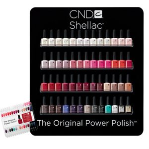 CND Shellac Wall Display Alone (holds 52 bottles) -
