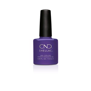 CND Shellac Vernis Gel Video Violet 7.3 ml #236 (New Wave) (Boite Rouge)-
